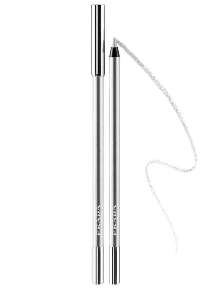 Prada Pradalines Waterproof Eye Pencil 1.2g – 05 Argento Smudge-Proof Long-Wear Eyeliner - Image 1