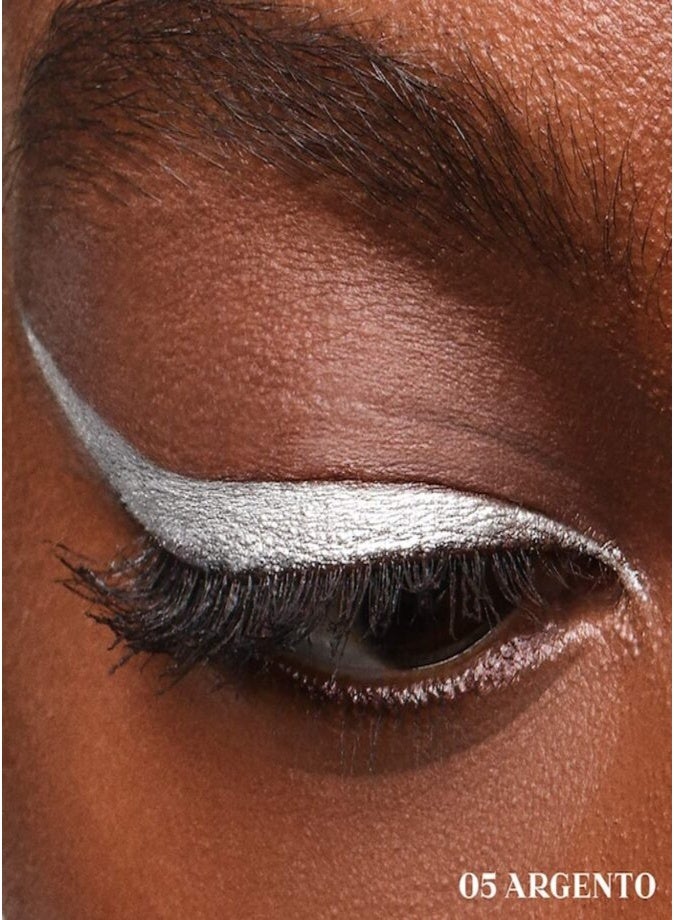 Prada Pradalines Waterproof Eye Pencil 1.2g – 05 Argento Smudge-Proof Long-Wear Eyeliner - Image 3