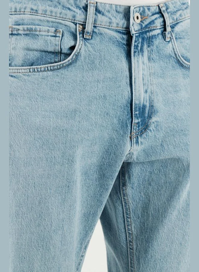 Buratti  Buratti Stretch Cotton Slim Fit Normal Waist Straight Leg Jeans Men's JEANS 5900S601MILANO for Men | Best Price UAE