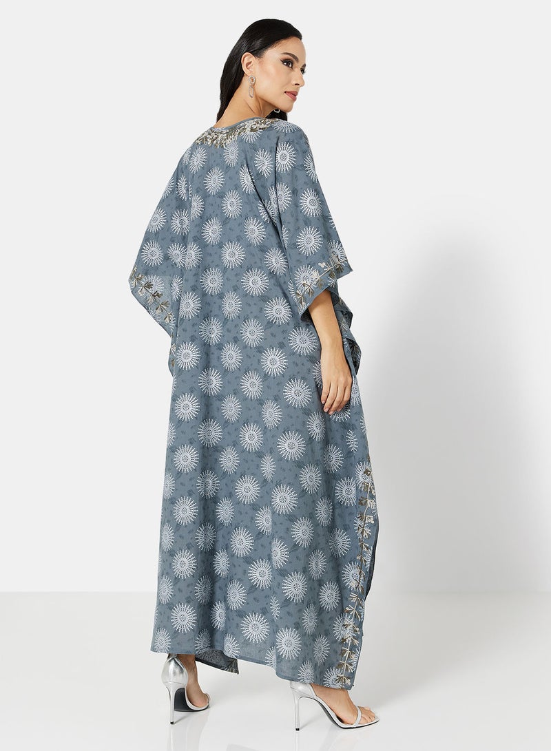 EMBROIDERED KAFTAN