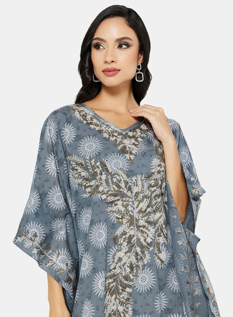 EMBROIDERED KAFTAN