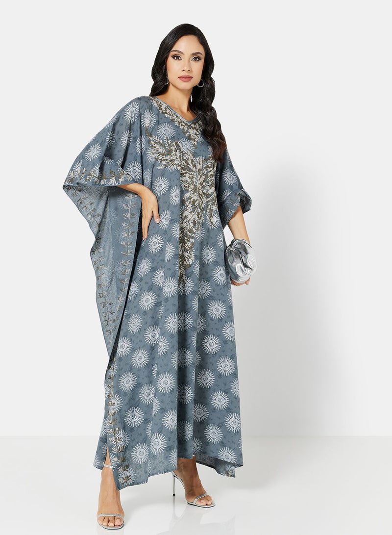 EMBROIDERED KAFTAN