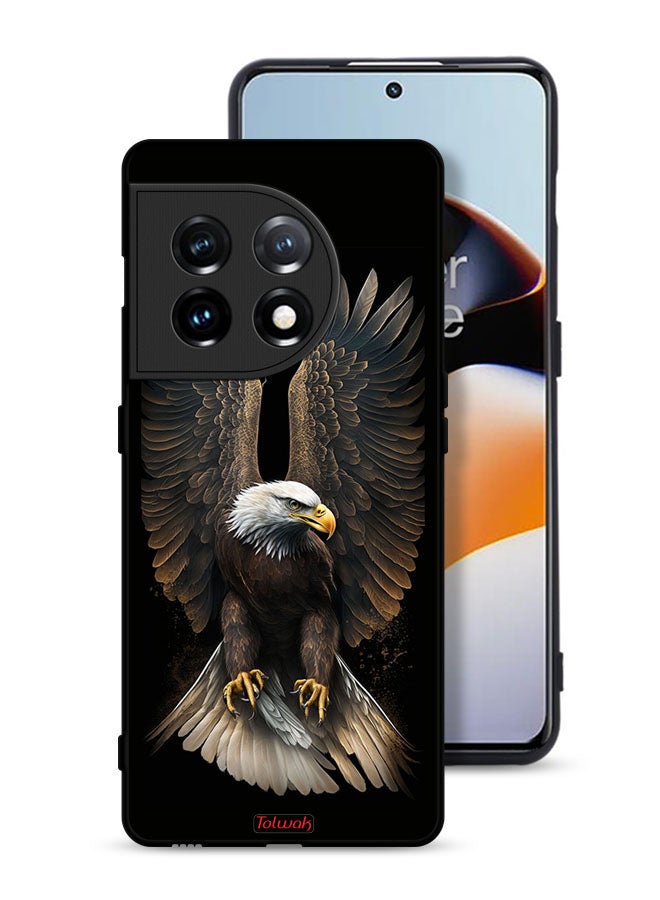 Tolwak OnePlus 11 5G Protective Case Cover Eagle Spread Wings - Image 1