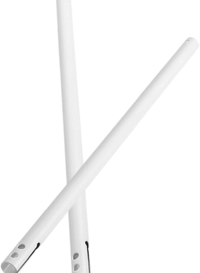 Ceiling Fan Downrod Extension Kit 2 Pack 12 Inch Sturdy Steel Rods For Improved Airflow - Image 1