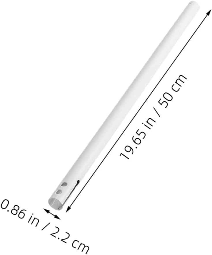 Ceiling Fan Downrod Extension Kit 2 Pack 12 Inch Sturdy Steel Rods For Improved Airflow - Image 3