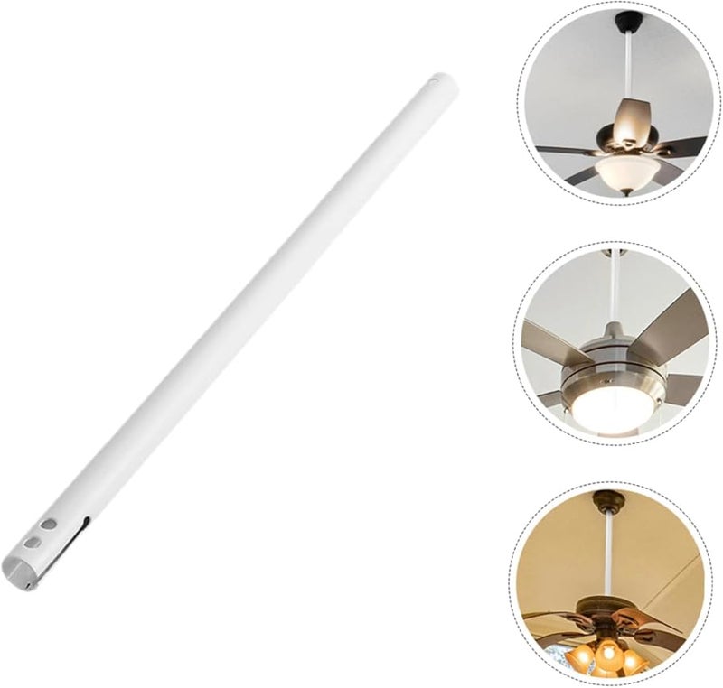 Ceiling Fan Downrod Extension Kit 2 Pack 12 Inch Sturdy Steel Rods For Improved Airflow - Image 5
