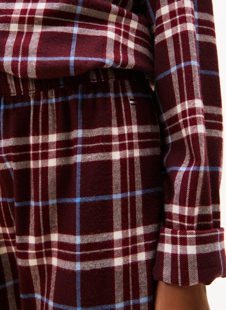 TOMMY HILFIGER Kids Stripe Regular Fit Shirt And Pant Shirt - Image 2