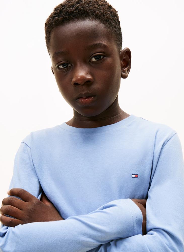 TOMMY HILFIGER Kids Stripe Regular Fit Shirt And Pant Shirt - Image 4