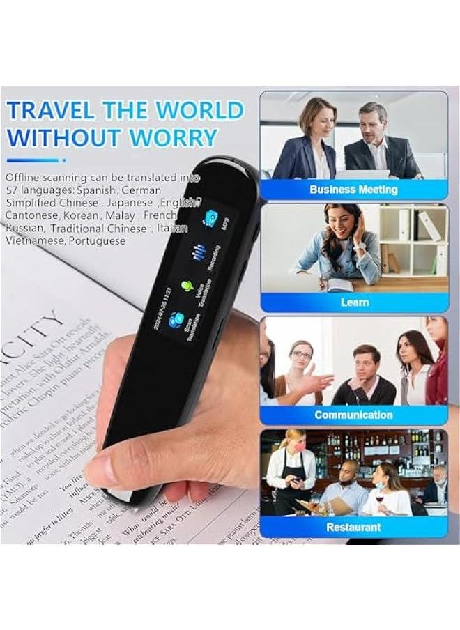 Scan Translation Pen, Translator Pen with 112 Language, 1.97 OCR Digital Text to Speech Device, Reading Pen for Dyslexia, Language Translator Pen for Study, Travel, Business - pzsku/Z59FD2E17D695076CF1E0Z/45/_/1727934525/cb23dbd5-e117-4c51-8ad1-fef0b17e4790