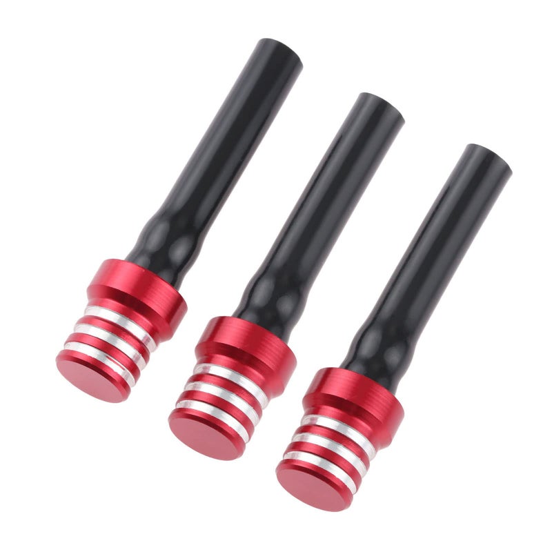 Mtsooning Breather Fuel Tank Hose, 3PCS Gas Cap Tube, Universal Air Vent Valve Tube Replacement for Dirt Pit Quad Bike Atv Red - Image 3