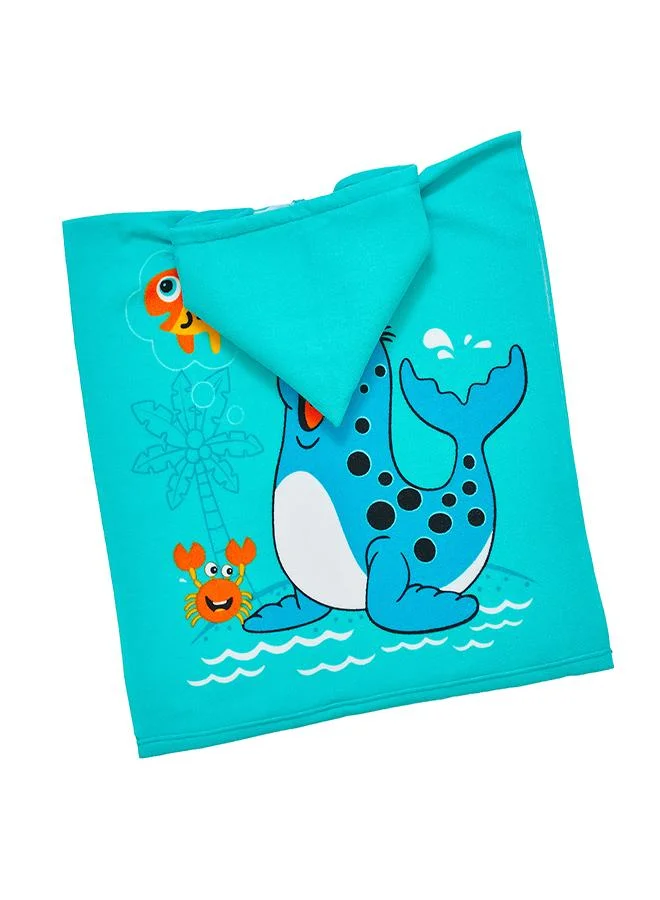 babyqlo Cartoon Seal Kids Hooded Bath Towel