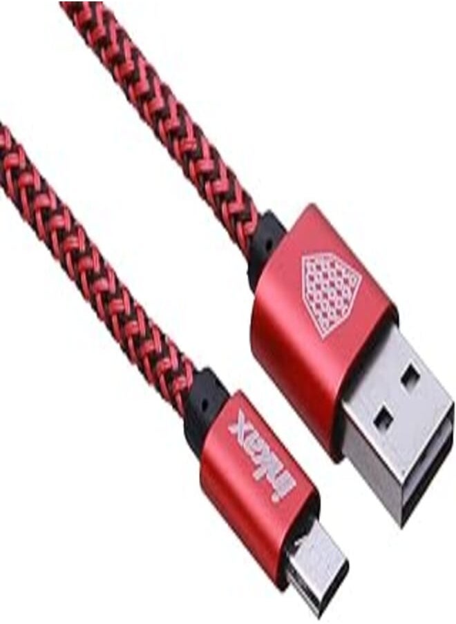 Inkax Inkax CK-10 Micro USB Cable - Red 
