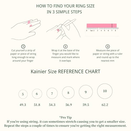 Kainier 14K Gold Plated Anxiety Rings Cubic Zirconia Stones Spinner Fidget Band Rings for Women Men Relieving Anxiety Lucky Rings Comfort Fit Size 5 to 10 - Image 2