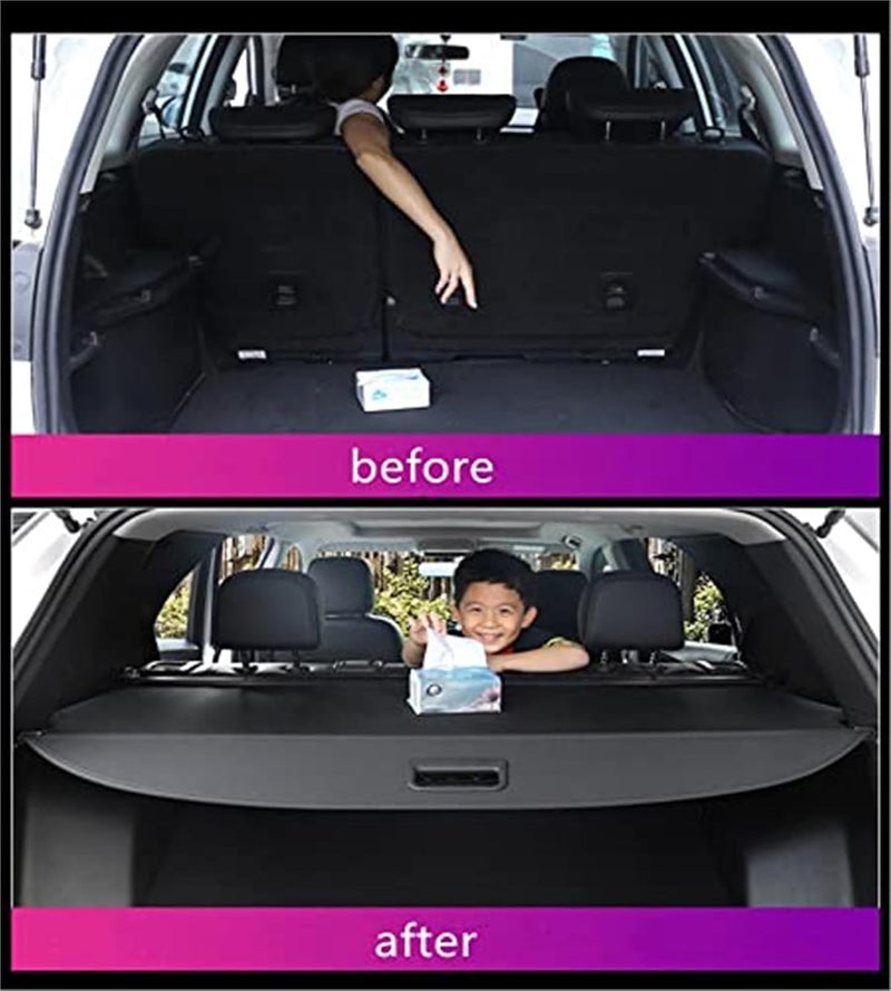 QASULER Car Rear Cargo Cover for Buick Models - Image 3