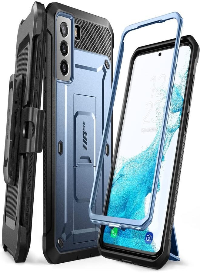 SupCase - Supcase unicorn beetle pro series case for samsung galaxy s22 plus 5g (2022 release), full-body dual layer rugged belt-clip & kickstand case without built-in screen protector (tilt) - Image 1