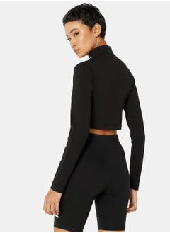FUBU Logo High Neck Crop Top  - Image 2