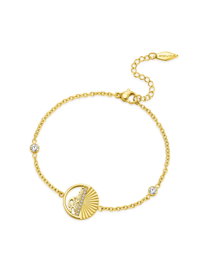 بوليس Seashell Bracelet for Women Gold Plating with crystalsPEJLB0002802
