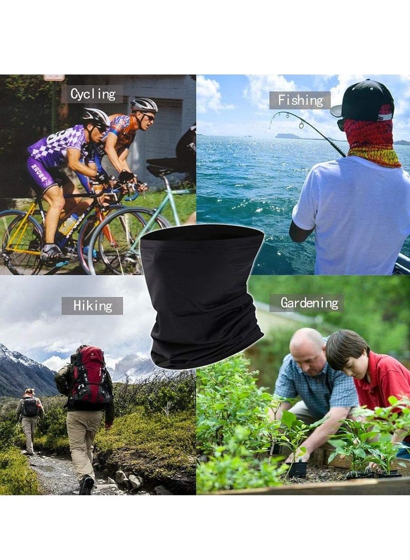أوزيغالور 2 عبوة جراميق صيفية للحماية من الأشعة فوق البنفسجية المبردة للرقبة: أغطية للوجه قابلة للتنفس وواقية من أشعة الشمس وأوشحة باندانا. - Image 4