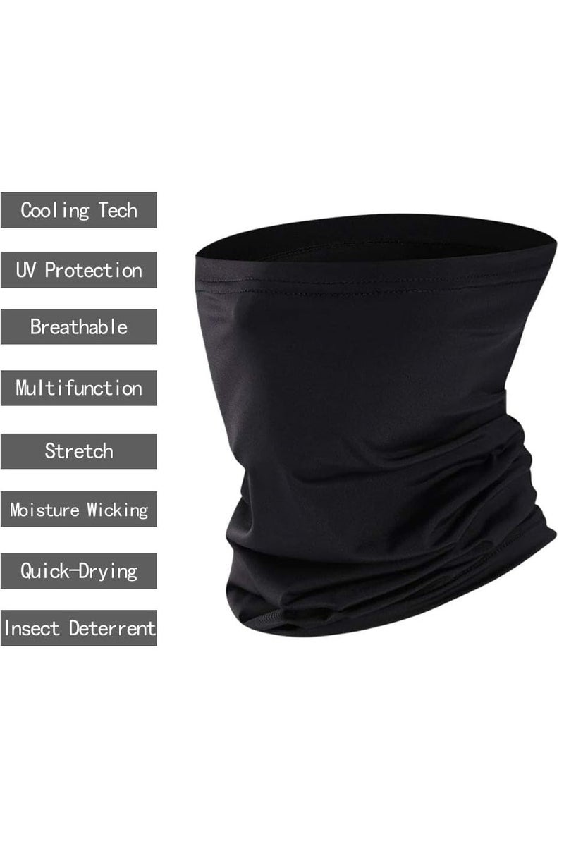 أوزيغالور 2 عبوة جراميق صيفية للحماية من الأشعة فوق البنفسجية المبردة للرقبة: أغطية للوجه قابلة للتنفس وواقية من أشعة الشمس وأوشحة باندانا. - Image 1