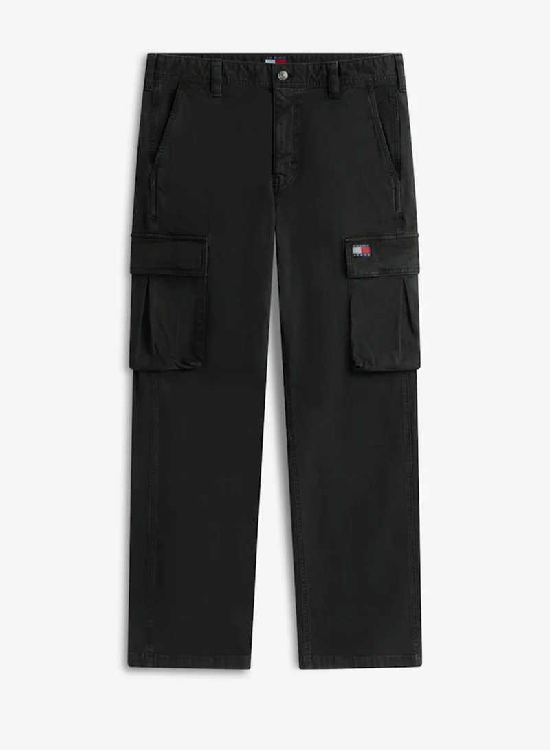TOMMY JEANS  Otis Canvas Regular Cargo Trousers for Men | Best Price UAE