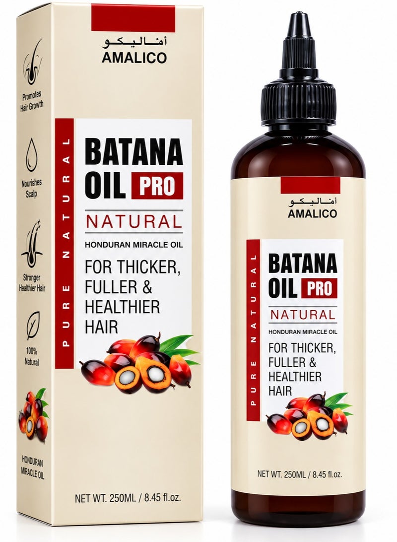 AMALICO Batana Oil Pro Natural Honduran Miracle Oil 250ml - Image 1
