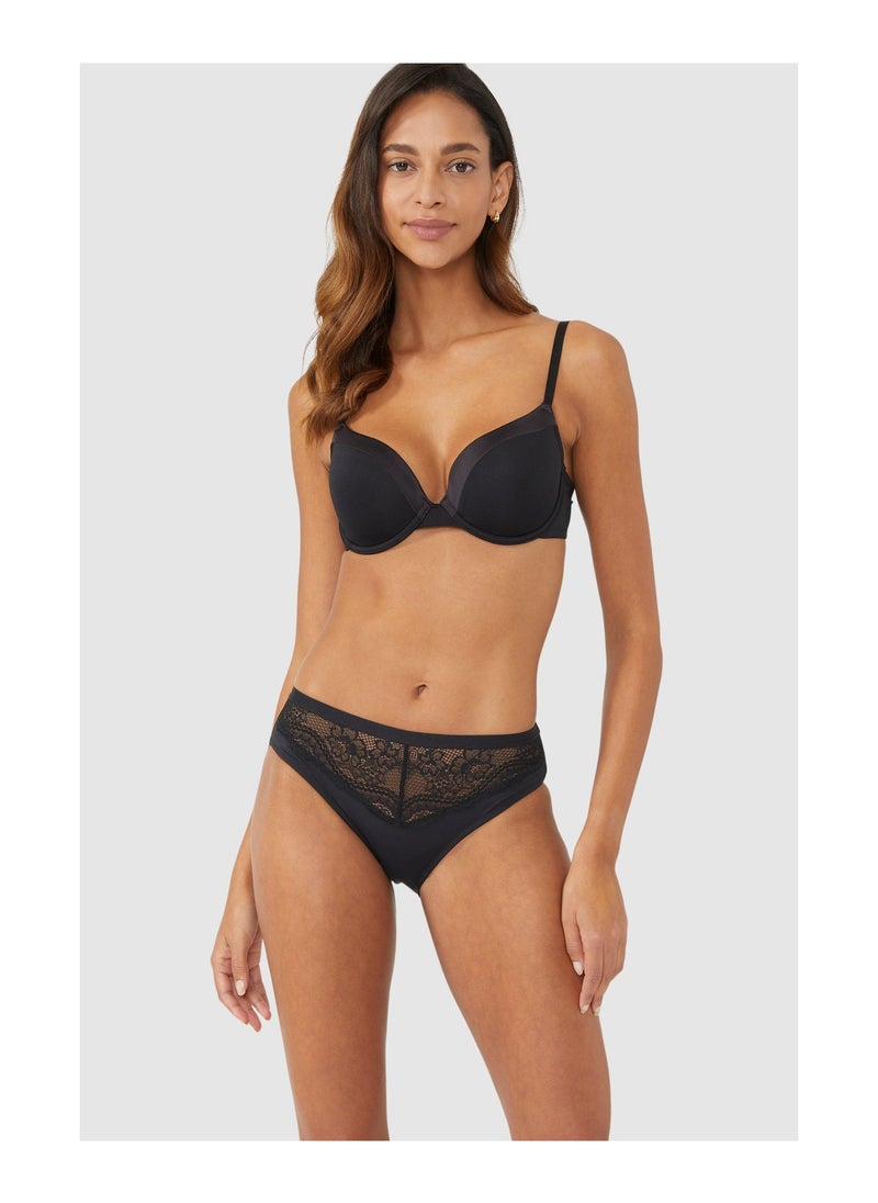 DEBENHAMS - Floral Lace High Leg - Image 1