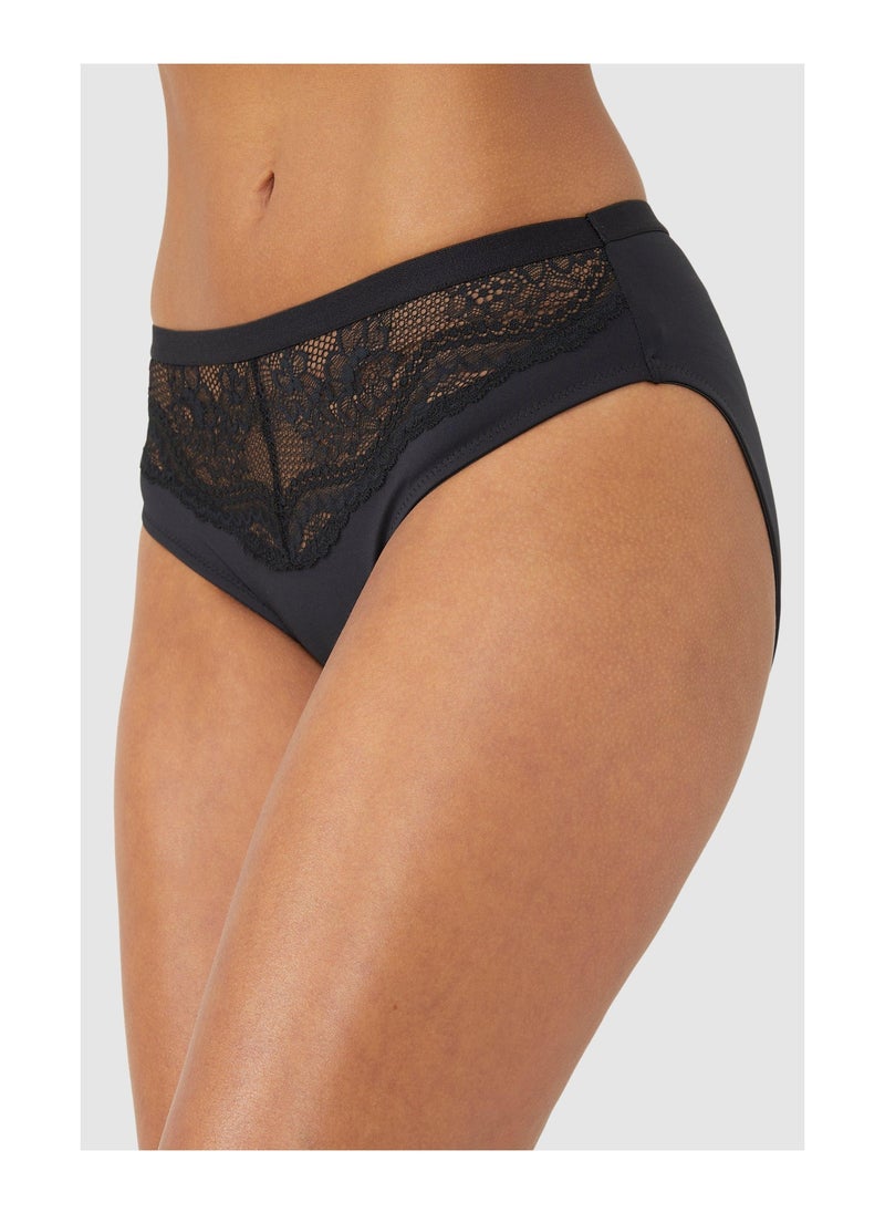 DEBENHAMS - Floral Lace High Leg - Image 1