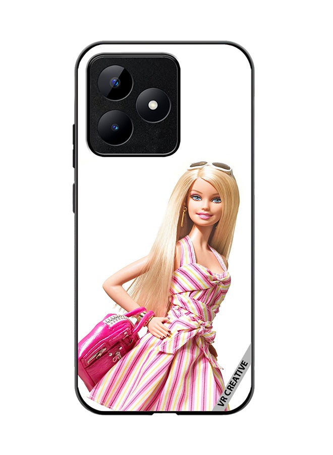 VR CREATIVE Protective Case Cover For Realme C53 Barbie Design Multicolour - Image 1