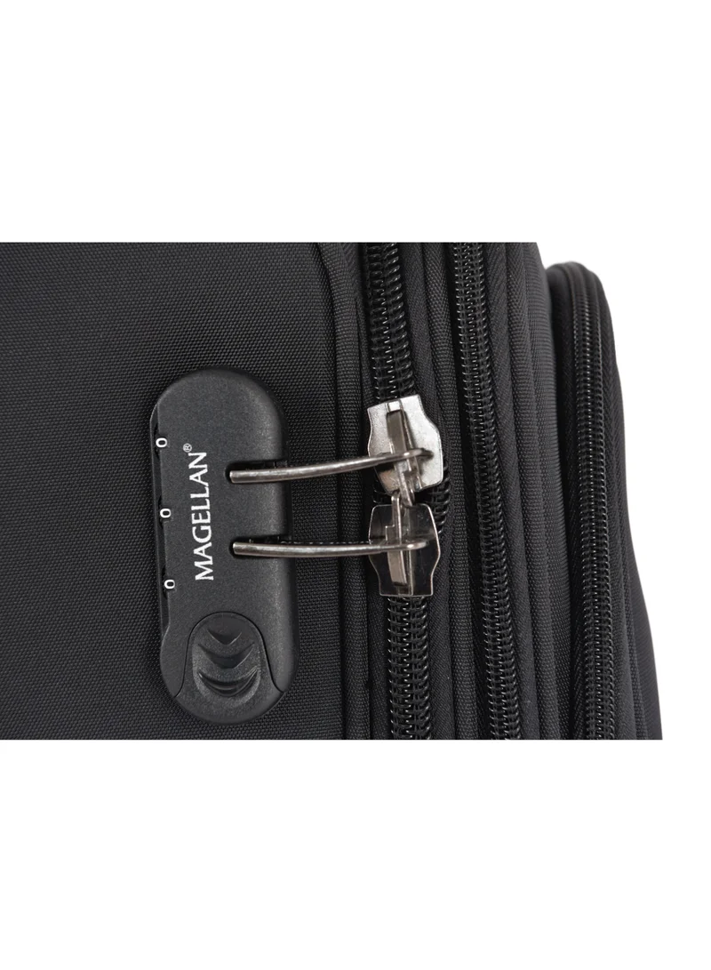 MAGELLAN Travel bag- fabric 1pc from Magellan 20 inch, black