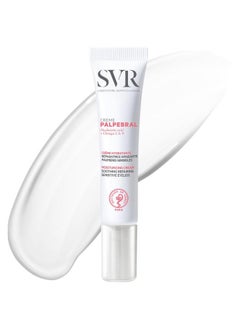 SVR SVR Palpebral Eyelid Cream. Hyaluronic Acid & Shea Butter Ultra-Soothing Cream for Extremely Dry, Itchy & Sensitive Skin Prone to Irritations. Steroid-free, Fragrance-free Formula, 0.5 fl.oz  - Image 1