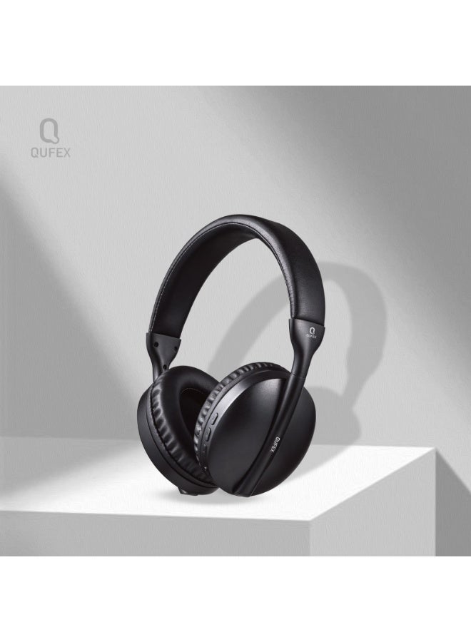 كيفكس سماعة رأس لاسلكية من QUFEX لون أسود - Image 2