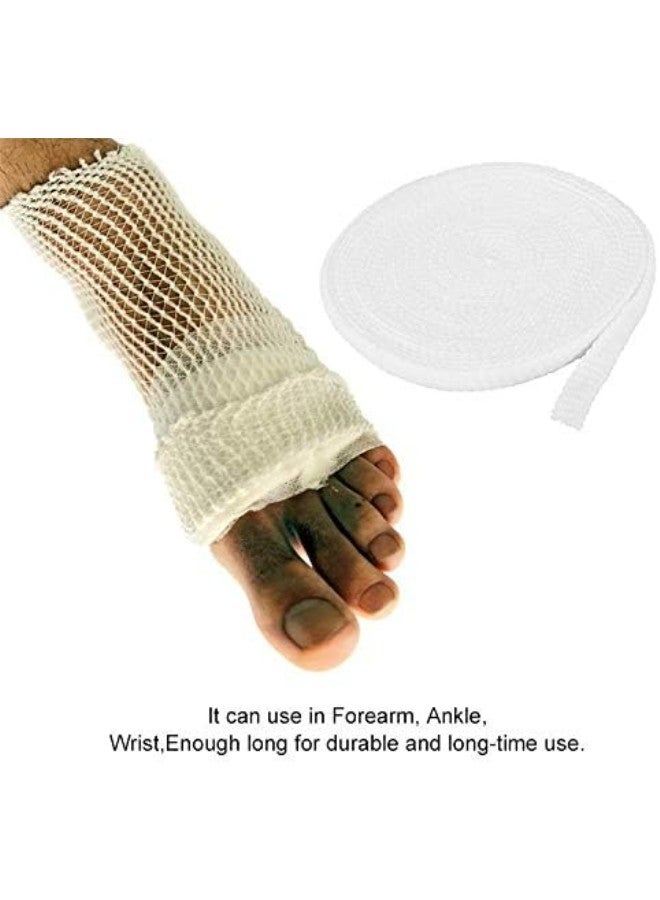 klarako 10M Tubular Bandage Elastic Net Dressing Breathable Tubular Gauze Stretch Bandage First-aid Dressing Wrap Retainer for Wound Dressing's Restraint (3#)  - Image 4