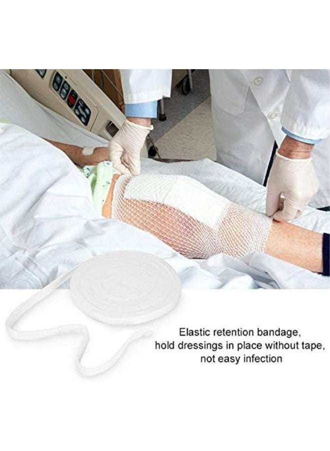 klarako 10M Tubular Bandage Elastic Net Dressing Breathable Tubular Gauze Stretch Bandage First-aid Dressing Wrap Retainer for Wound Dressing's Restraint (3#)  - Image 3