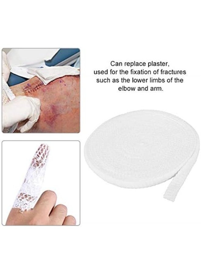 klarako 10M Tubular Bandage Elastic Net Dressing Breathable Tubular Gauze Stretch Bandage First-aid Dressing Wrap Retainer for Wound Dressing's Restraint (3#)  - Image 2