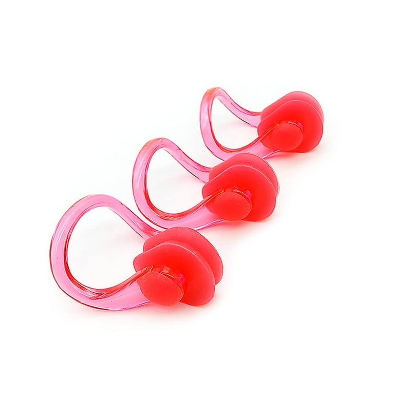 Zooshine 12 PCS Waterproof Swimming Nose Clip Silica Gel Swim Nose Plug for Kids and Adults with Bright Color - Image 3