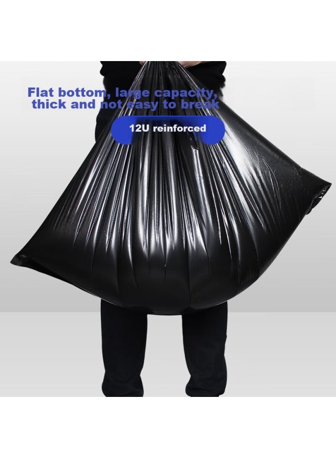 Yessel Yizhixuan Extra Large 100 Garbage Bags 90*100cm, Thickened For Property Management, Office, Commercial Use, Hotel, And Cleaning Trash Can Bags - Image 2