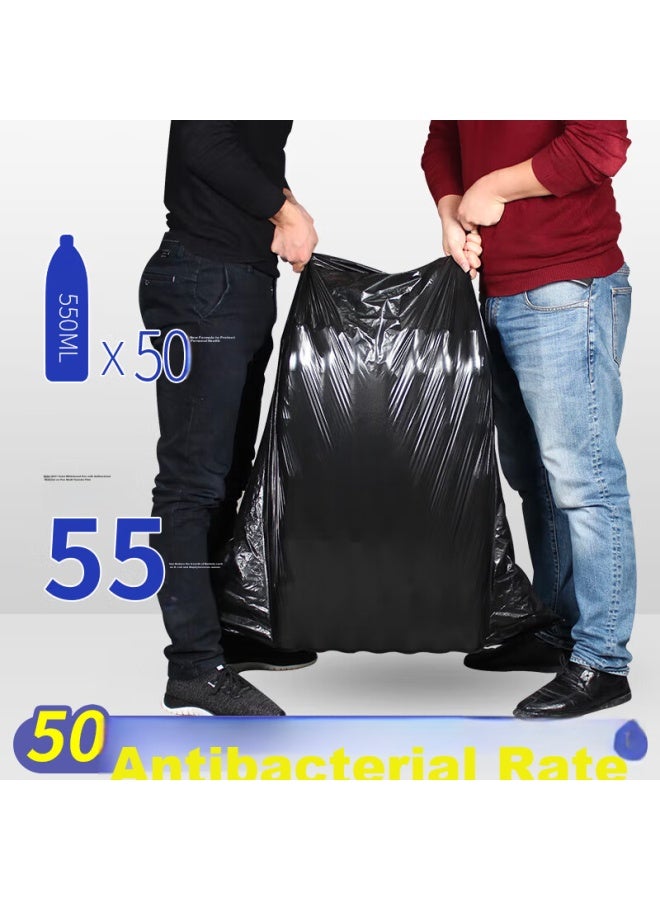 Yessel Yizhixuan Extra Large 100 Garbage Bags 90*100cm, Thickened For Property Management, Office, Commercial Use, Hotel, And Cleaning Trash Can Bags - Image 3