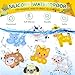 BicMan 30pcs Party Favors for Kids Sensory Fidgets Toys Mini Pop it Keychain Stocking Stuffers Kid Birthday Gift Treasure Box Toy Classroom Prizes Box Pinata Fillers Easter Egg Fillers - Image 4