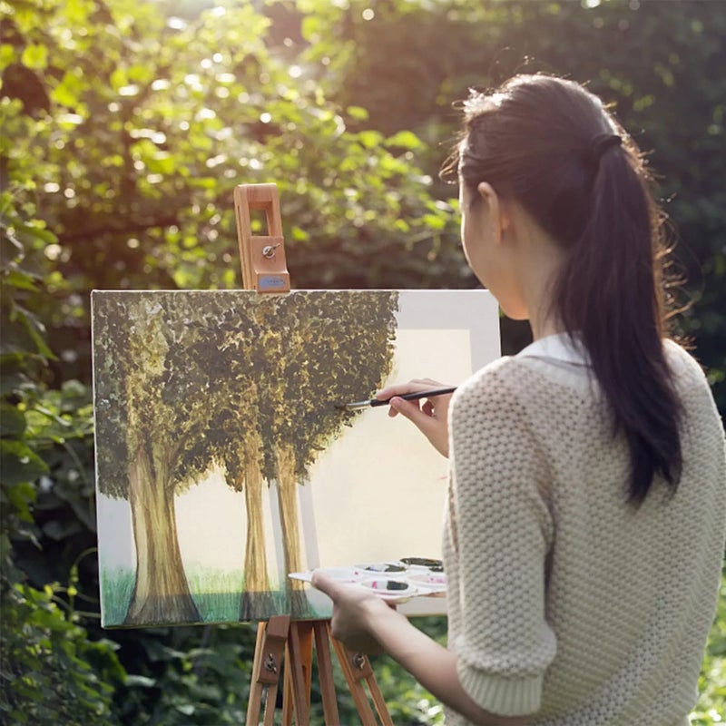 Corslet 12 Pcs Acrylic Paint Tubes Set (12ml Each) Multi Color Non-Toxic for Canvas Painting Artists Kids Adults Posters - Image 2