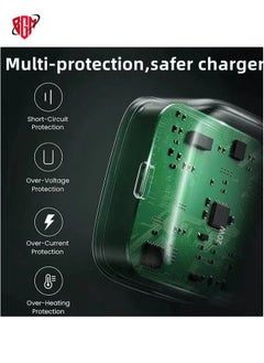 PD 20W USB C Fast Charger Plug and USB C Fast Charge Cable 1M [Apple MFi