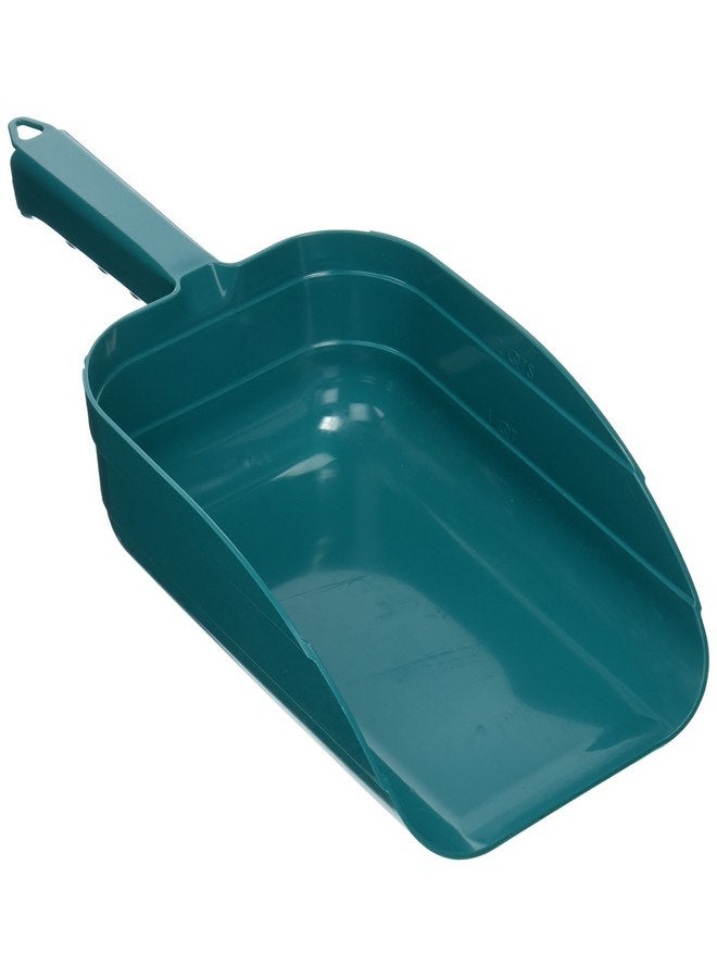 ليتل جايانت ملعقة بلاستيكية صغيرة الحجم من Little Giant® | ملعقة زراعية متينة وقابلة للتكديس | سعة 5 باينت | مربي الماشية وأصحاب المزارع ومزارعي الماشية | أزرق مخضر