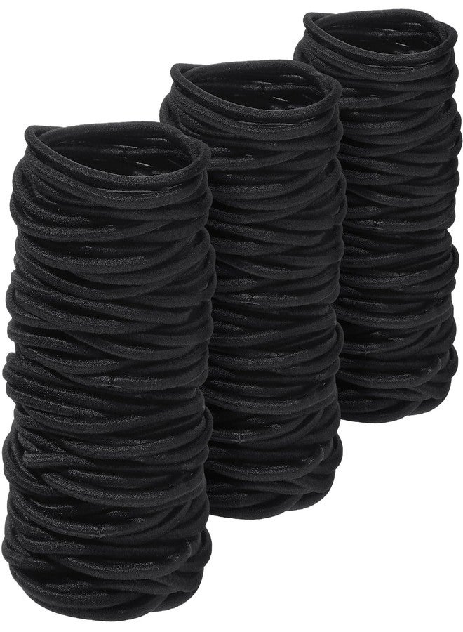 Canlierr 2000 Pcs Elastics Hair Ties Bulk Ponytail Holders Hair Bands Small Elastic Band Accessories for Women Men Straight Thick Curly (3 mm) - Image 1