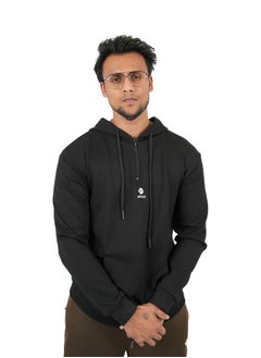 Abitos Men’s Cotton Sweatshirt Hoodie – Comfortable Pull-Over for Winter  - Image 2