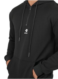 Abitos Men’s Cotton Sweatshirt Hoodie – Comfortable Pull-Over for Winter  - Image 4