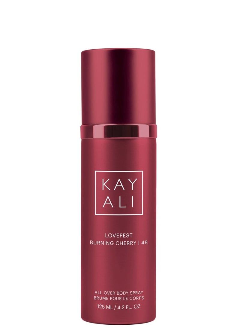 kayali lovefest burning cherry 48 125ml