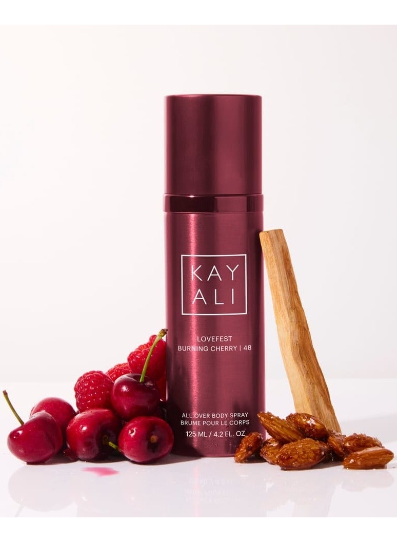 kayali lovefest burning cherry 48 125ml