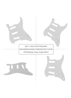NIBEMINENT SSS 11-Hole Electric Guitar Strat Pickguard Backplate  - Image 5