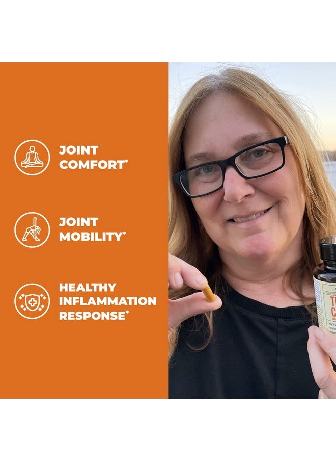 Vimerson Health Organic Turmeric Curcumin With Black Pepper Extract Vegan Turmeric Curcumin Supplements With Bioperine  Tumeric Extract 95% Curcuminoids Turmeric Supplement For Digestive Immune And Joint Support  - Image 3