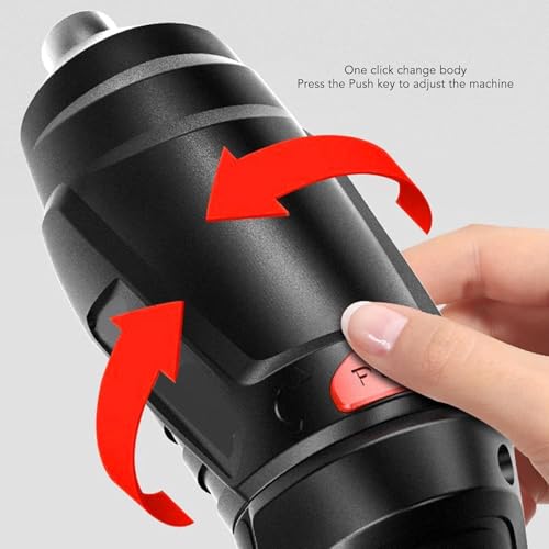 DS ENTERPRISE 47 Pcs Electric Screwdriver Bit Set, 4.2V 3.2Nm, Front LED Light, Flexible Shaft, 3.2Nm Maximum Torsion Power Screwdriver with USB Rechargeable Cable Carrying Case, for Household Repair Tool (AA) - Image 5