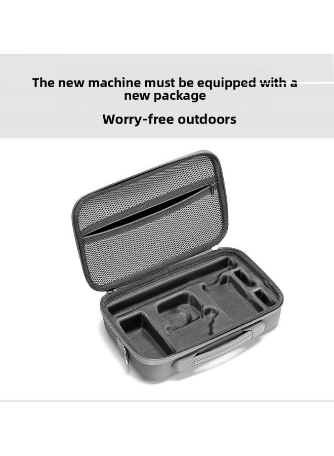 Carrying Case for DJI OSMO 360 Camera, Hard Shell Protective Storage Bag with 1:1 Precision Fit, PU Splash-Resistant Material, Double-Layer Shock Absorption, Portable Handle, Anti-Pressure & Durable - Image 2